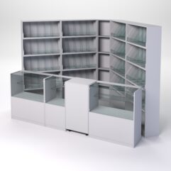 Павильон для конфет и орехов №8, Серый