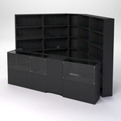 Павильон для конфет и орехов №8, Черный