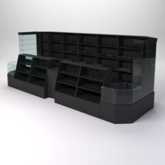 Павильон для конфет и орехов №9, Черный