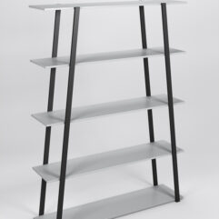 Стеллаж Стронг №11 в стиле ЛОФТ, Серый