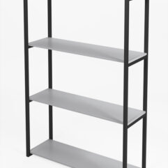 Стеллаж Стронг №12 в стиле ЛОФТ, Серый