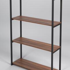 Стеллаж Стронг №12 в стиле ЛОФТ, Орех