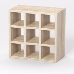 Вставка из ДСП для галстуков в Стеллаж №7, Дуб Сонома