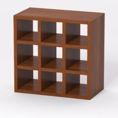 Вставка из ДСП для галстуков в Стеллаж №7, Орех