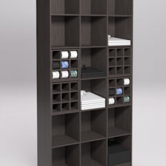 Стеллаж для рубашек и галстуков №1, Дуб Венге