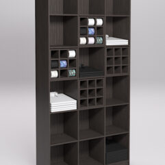 Стеллаж для рубашек и галстуков №2, Дуб Венге