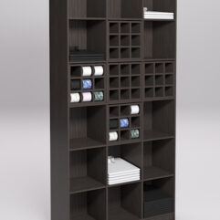 Стеллаж для рубашек и галстуков №5, Дуб Венге