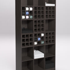 Стеллаж для рубашек и галстуков №6, Дуб Венге