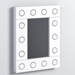 Зеркало настенное Стиль №1, Белый