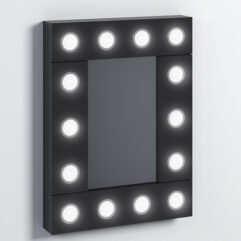 Зеркало настенное Стиль №1, Черный