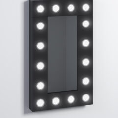 Зеркало настенное Стиль №2, Черный