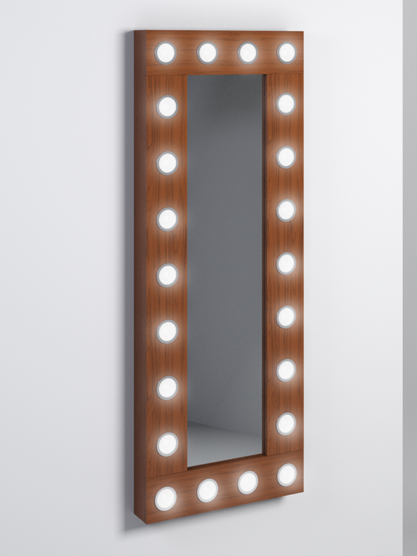 Зеркало настенное Стиль №4, Орех