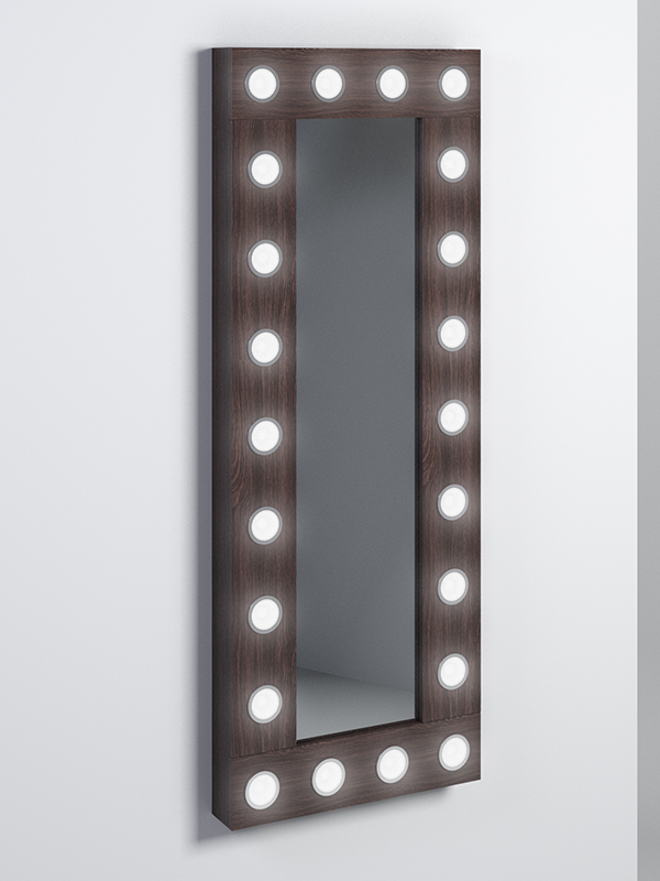 Зеркало настенное Стиль №4, Дуб Венге