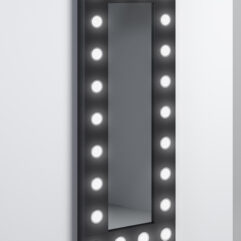 Зеркало настенное Стиль №4, Черный