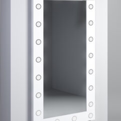 Зеркало настенное Стиль №6, Белый