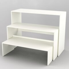 Подиум Матрешка №4, Белый