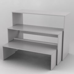 Подиум Матрешка №4, Серый