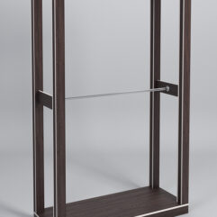 Стойка ФАВОРИТ №3, Дуб Венге, кромка Крем Вайс