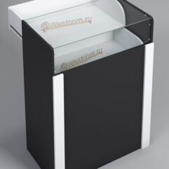 Прилавок Секрет №1, Черный + Белый