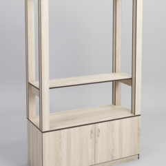 Стойка ФАВОРИТ №10-1, Дуб Сонома, кромка Дуб Венге