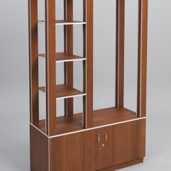 Стойка ФАВОРИТ №11-1, Орех, кромка белая