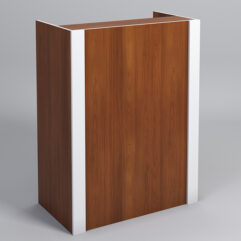 Прилавок Секрет №2, Орех + Белый