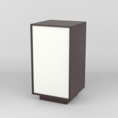 Прилавок СИМВОЛ №1-450, Дуб Венге-Белый