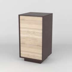 Прилавок СИМВОЛ №1-450, Дуб Венге-Дуб Сонома