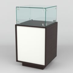 Прилавок СИМВОЛ №2-450-1, Дуб Сонома-Белый