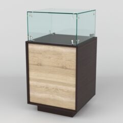 Прилавок СИМВОЛ №2-450-1, Дуб Венге-Бук Сонома