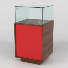 Прилавок СИМВОЛ №2-450, Орех-Красный