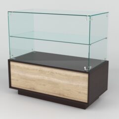 Прилавок СИМВОЛ №3, Дуб Венге-Дуб Сонома