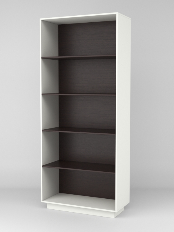 Стеллаж СИМВОЛ №1, Белый-Дуб Венге