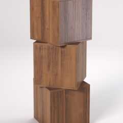 Комплект демонстрационных кубов №1, Орех