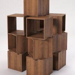 Комплект демонстрационных кубов №2, Орех