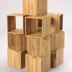 Комплект демонстрационных кубов №2, Дуб Золотистый