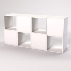 Комплект демонстрационных кубов №6, Белый