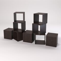 Комплект демонстрационных кубов №7, Дуб Венге