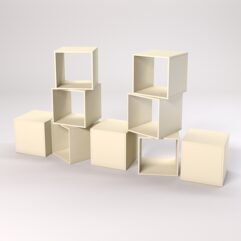 Комплект демонстрационных кубов №7, Крем Вайс