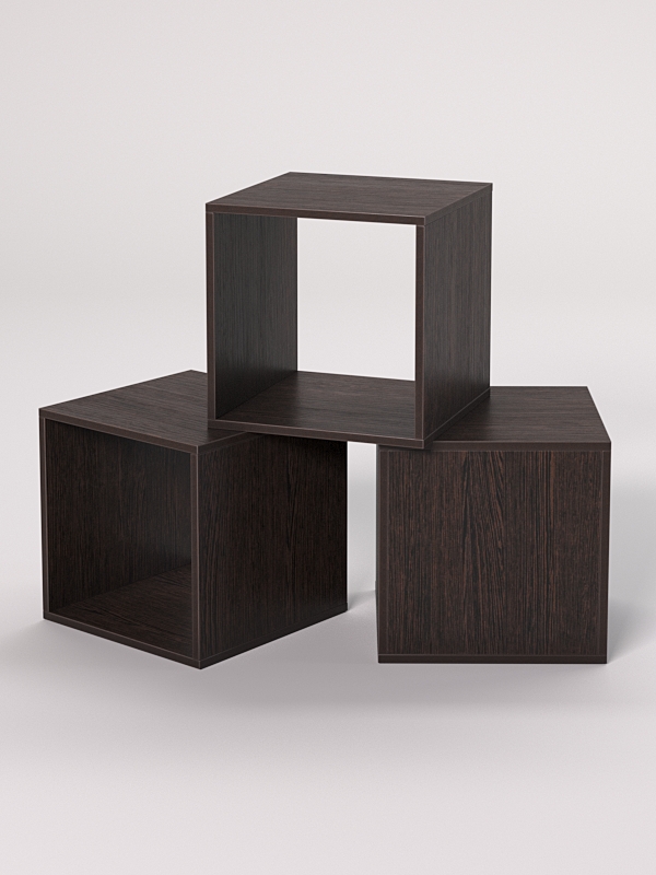 Комплект демонстрационных кубов №8, Дуб Венге