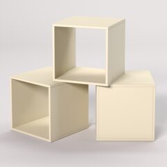 Комплект демонстрационных кубов №8, Крем Вайс