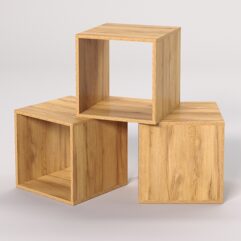 Комплект демонстрационных кубов №8, Дуб Золотистый