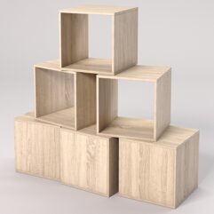 Комплект демонстрационных кубов №9, Дуб Сонома