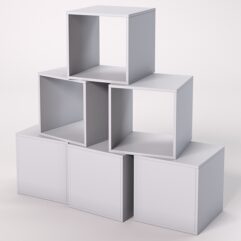 Комплект демонстрационных кубов №9, Серый