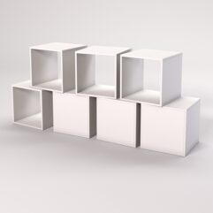 Комплект демонстрационных кубов №10, Белый