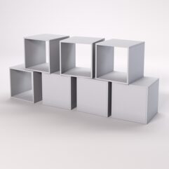 Комплект демонстрационных кубов №10, Серый