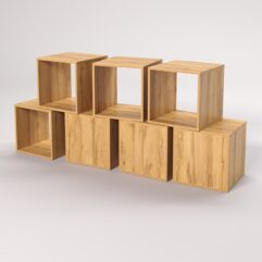 Комплект демонстрационных кубов №10, Дуб Золотистый