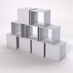 Комплект демонстрационных кубов №11, Серый