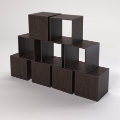 Комплект демонстрационных кубов №11, Дуб Венге