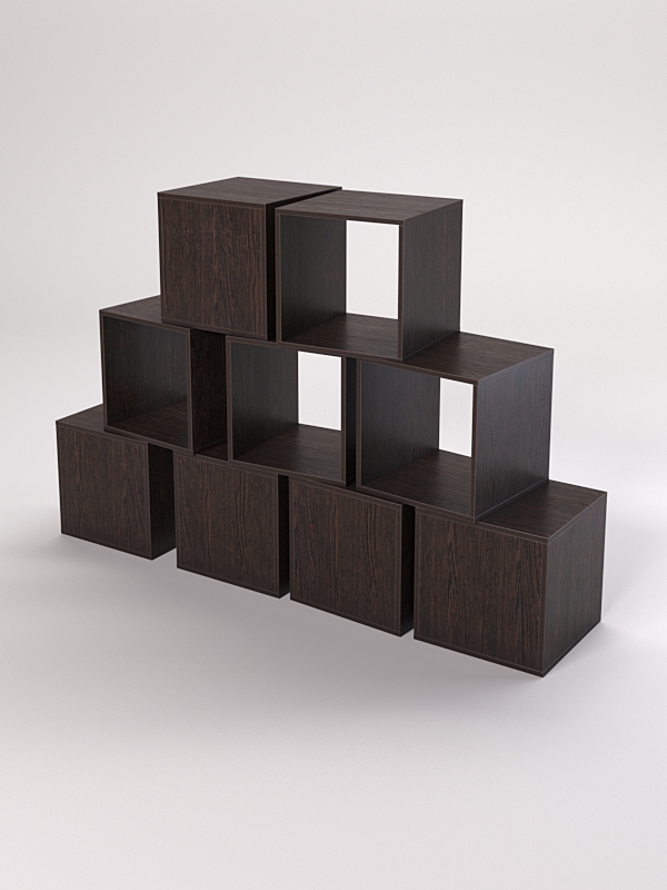 Комплект демонстрационных кубов №11, Дуб Венге